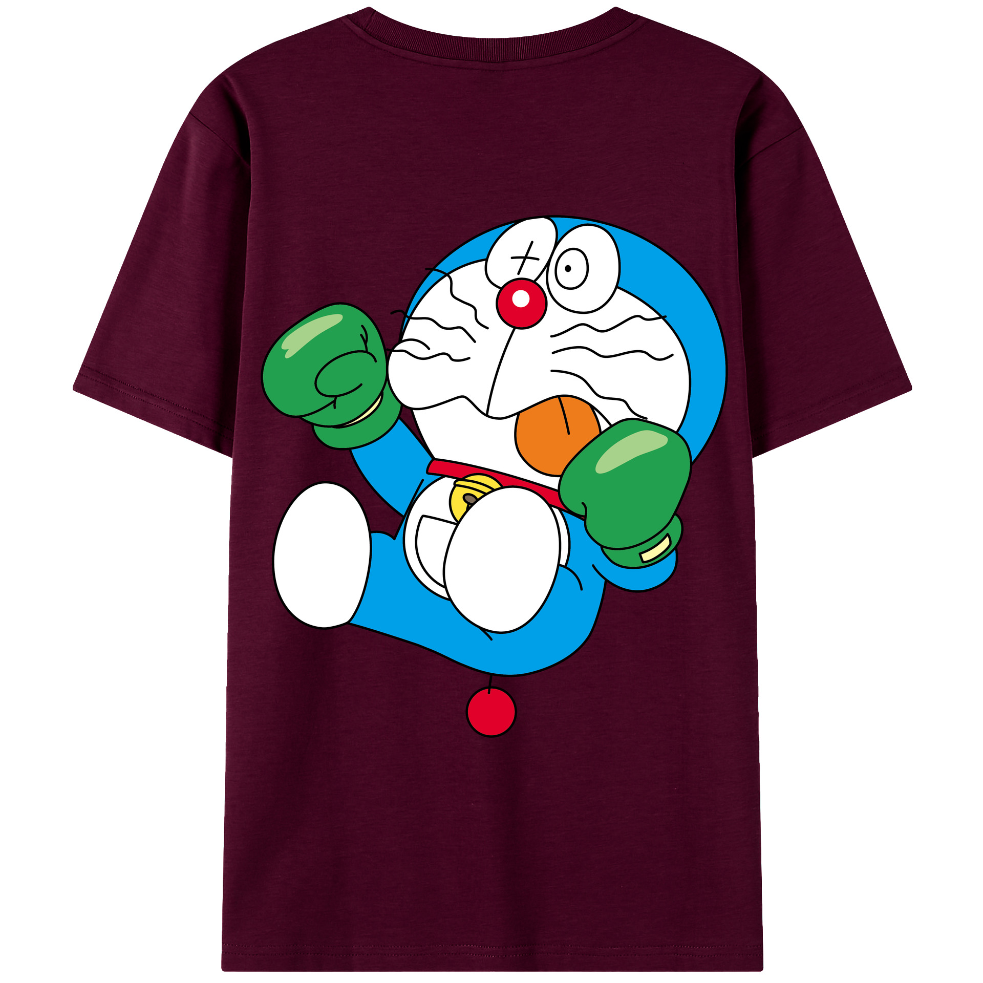 （画像用） ドラえもん Doraemon レディース半袖Tシャツ(バックプリント)